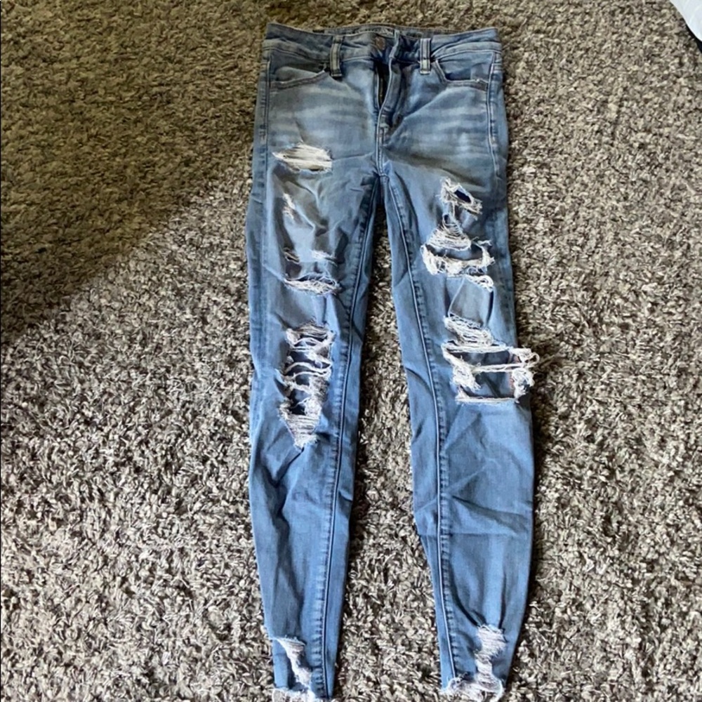 ripped skinny jeans